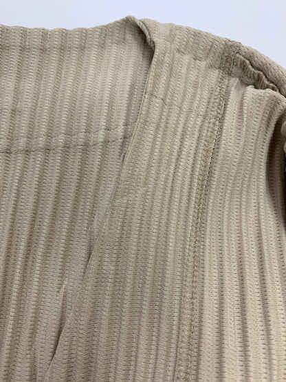 オムプリッセイッセイミヤケ HP41JL111 カーディガン 2 ベージュ プリーツ IT4IY0JIYQIW 【SALE】