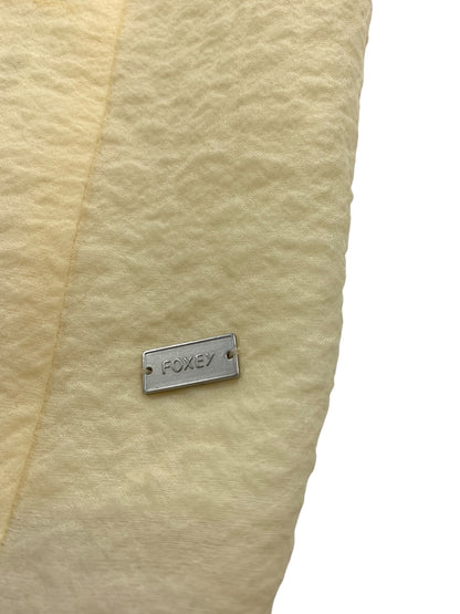 フォクシーニューヨーク Fleur De Trefle 45319 ブラウス 40 イエロー ITGY30OMB6QG