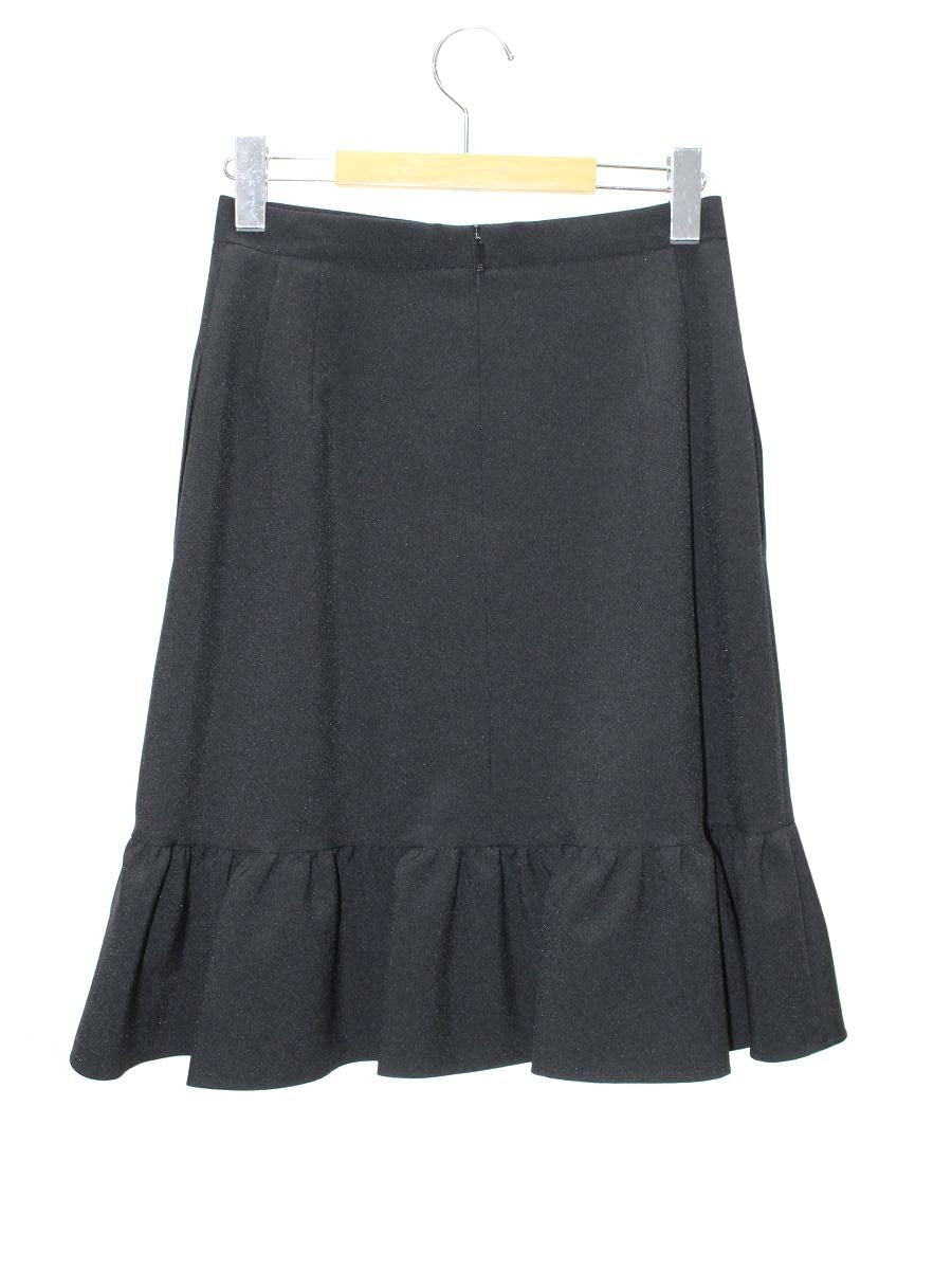ルネ basic 5124010 スカート 36 ブラック フレア IT0UBJ4FQTQO