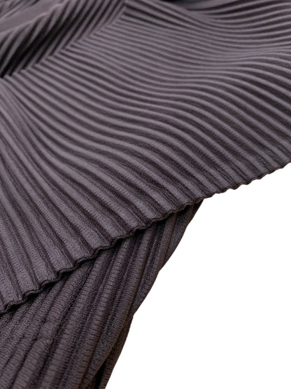 オムプリッセイッセイミヤケ HP14JL126 テーラードジャケット 3 ブラウン 1B プリーツ IT21BJH3K0FQ