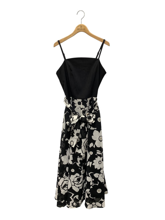 エムズグレイシー モノトーンキャミソールドレス 511332 ワンピース 40 ブラック バラ ITOX1L9VZD10