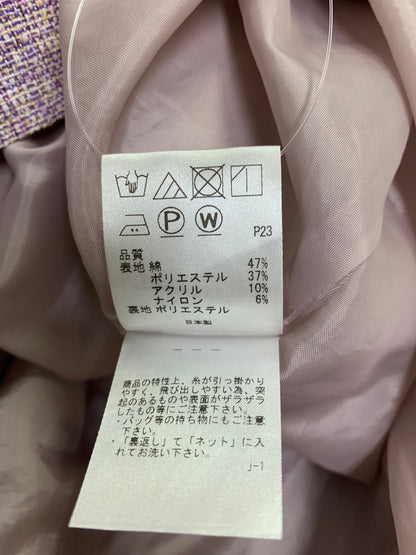 トッカ PINK BASKET ドレス OPTOCS0150 ワンピース 2 パープル IT7O2WDHZ477