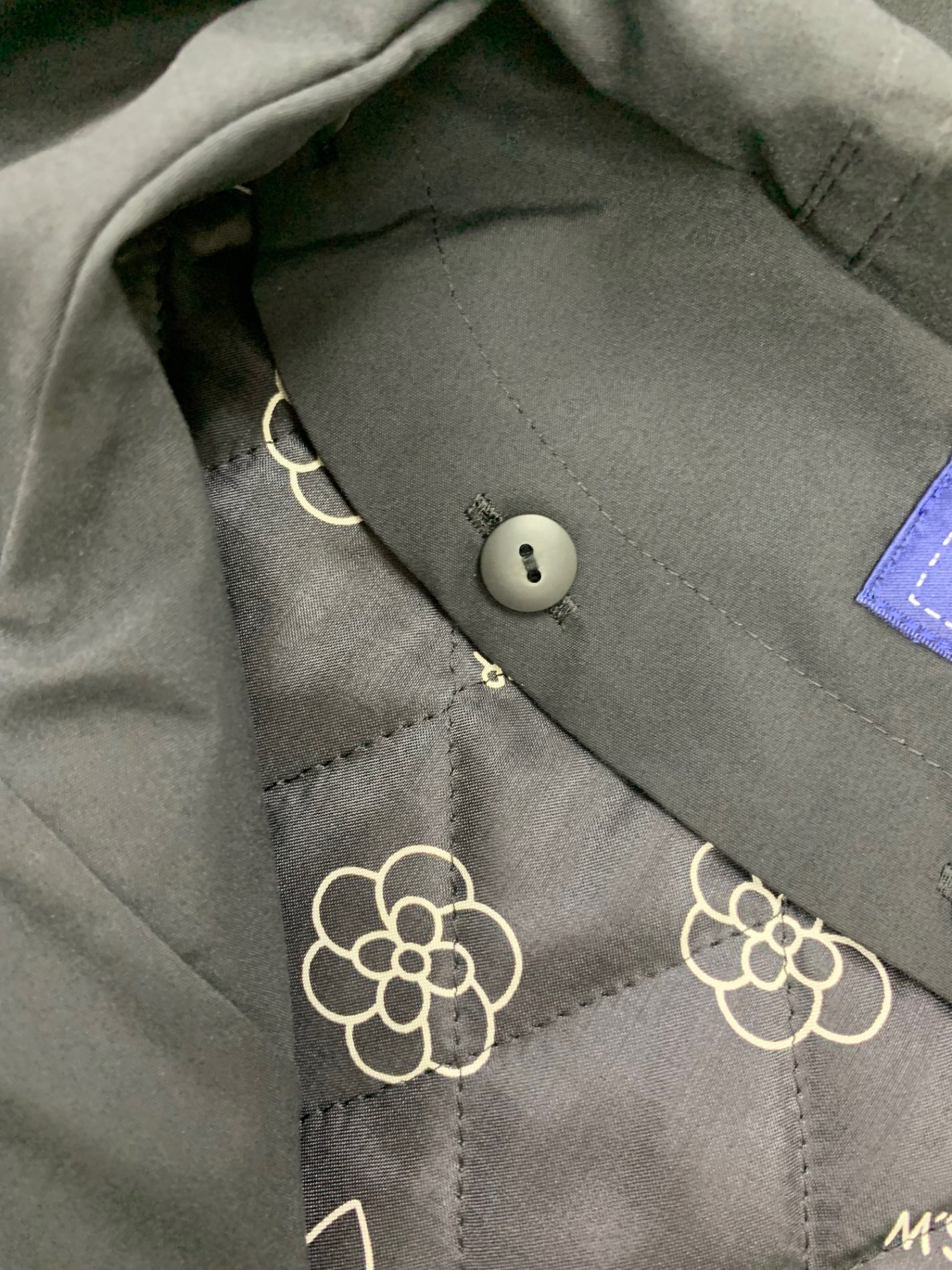 エムズグレイシー 219101 コート 40 ブラック フリル IT6IEM73SH6O