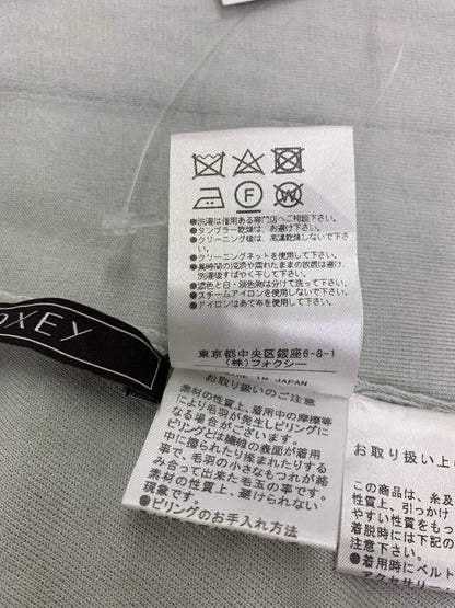 フォクシーブティック フーディカーディガン 38822 40 ブルー ミント ITOHVUR34F8G