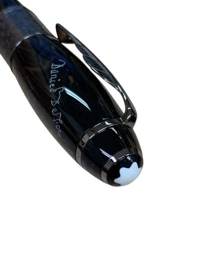 モンブラン 作家シリーズ 2014年 ダニエル･デフォー ボールペン ブラック 13000本限定 ITU7AI921H8O