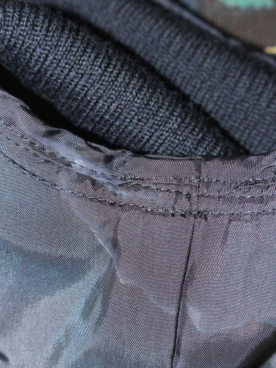 エムズグレイシー ネイビーxグリーンチェックワンピース 211510 36 ネイビー ITDL46Z0UDS4