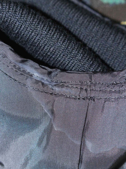 エムズグレイシー ネイビーxグリーンチェックワンピース 211510 36 ネイビー ITDL46Z0UDS4