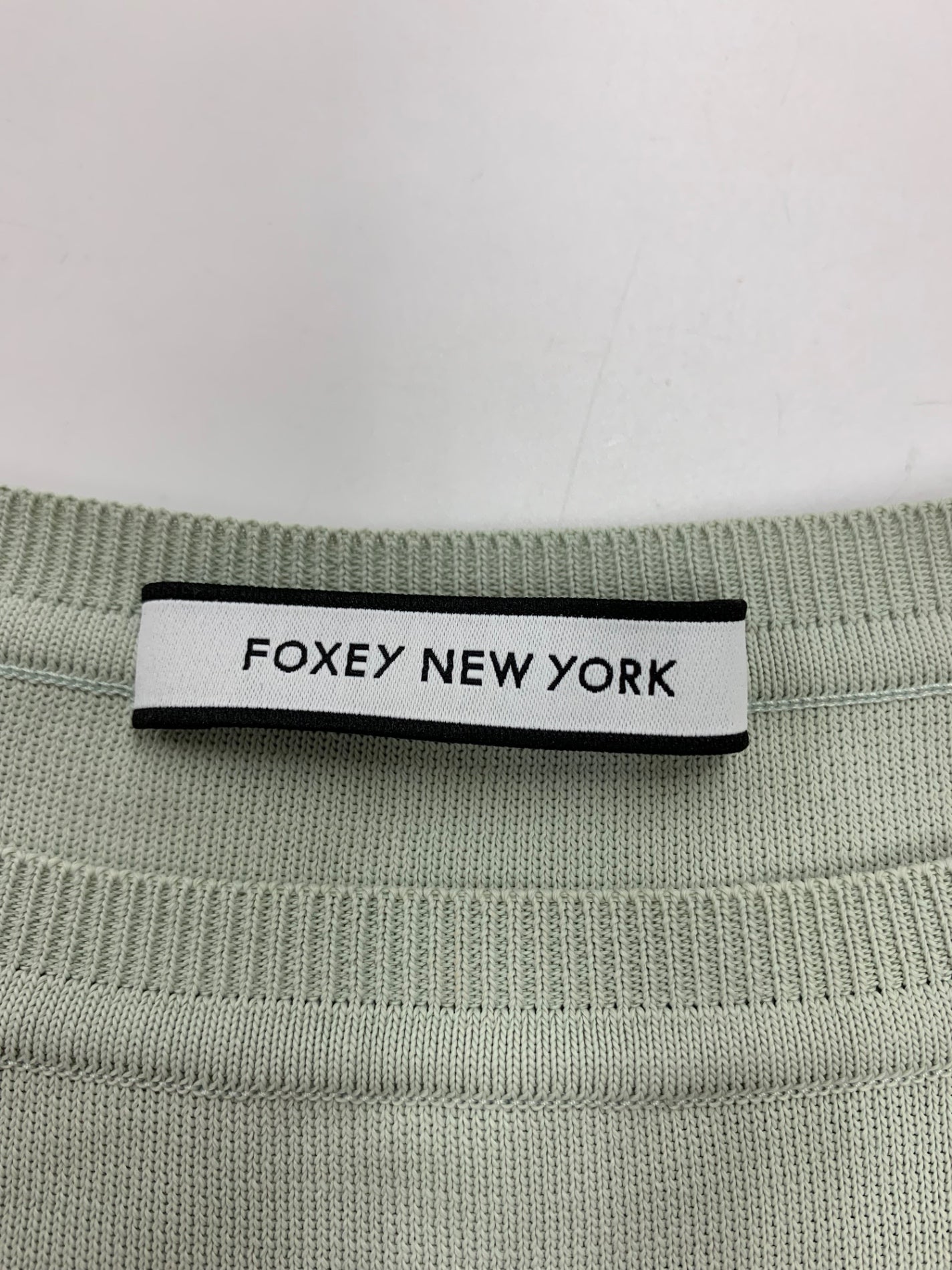 フォクシーニューヨーク Knit Top Abeille 42768 ニット 40 グリーン IT61DHLJQWXZ