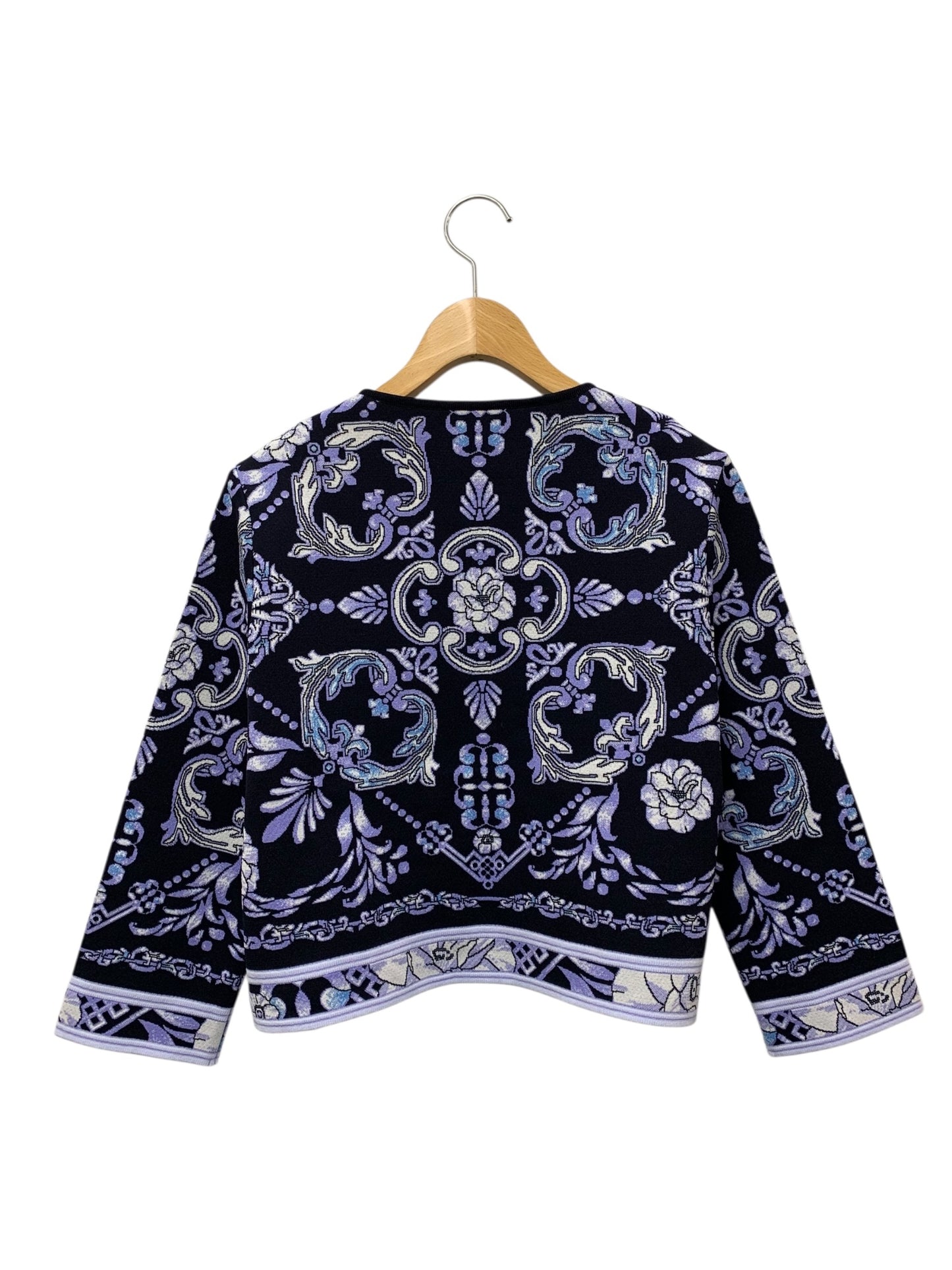 レオナールファッション 0337061 カーディガン 40 ネイビー 24ss ITLIV83WEPXW