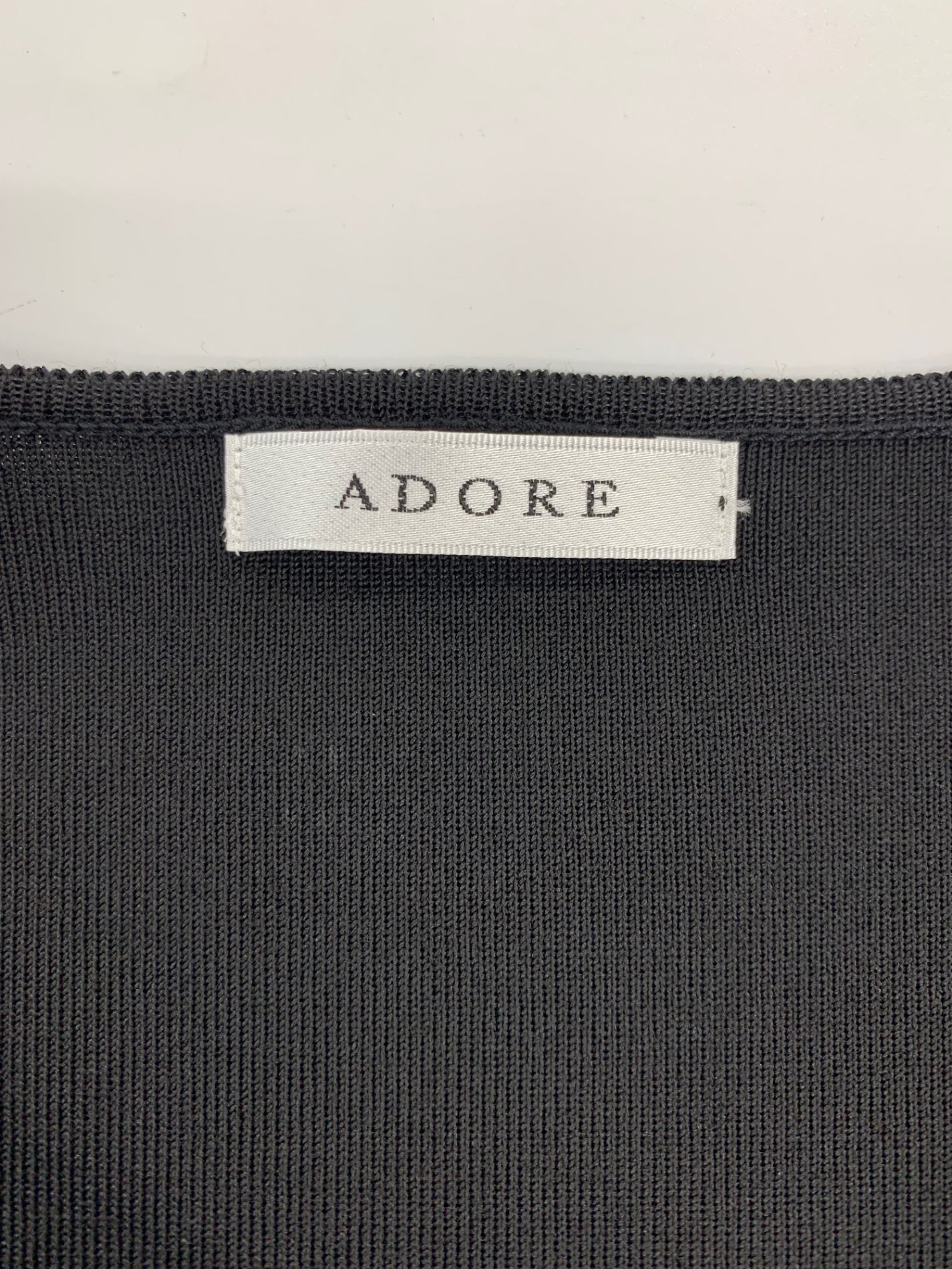 アドーア 531-8170303 カットソー 38 ブラック プリーツスリーブ ITAQVU60S6ES