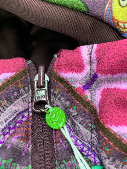 アルベロベロ 813999 ダウンコート - マルチカラー リバーシブル フラワーモチーフ ITE6Y8KW75MS