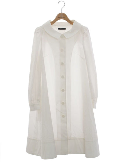 ルネ basic 5418030 スプリングコート 34 ホワイト ITBGQZ7E2VW4