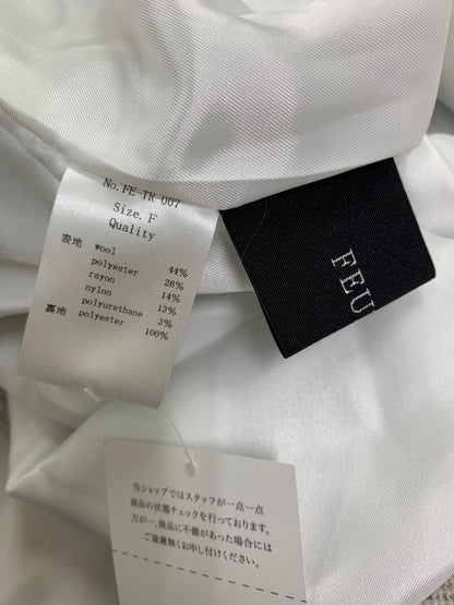 フォイユ tops_3 プルオーバー F ベージュ 25AW フリル リボン ITAGRCIMOENM