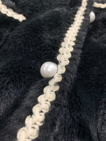 エムズグレイシー 396508 コート F ブラック エコファー ITSMV78MZLAW