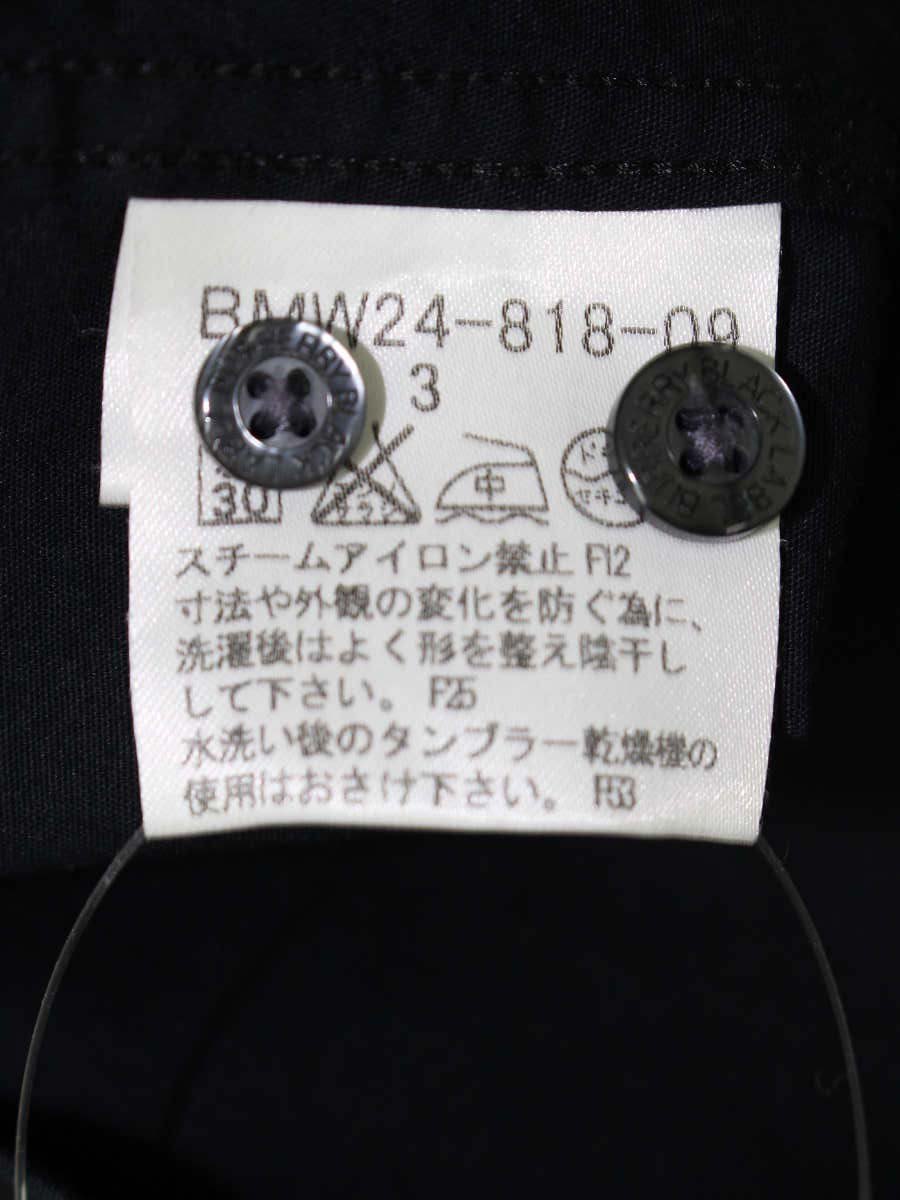 バーバリーブラックレーベル BMW24-818-09 シャツ 3 ブラック ブラウス コットン混 ITUFTTQABQSW 【SALE】