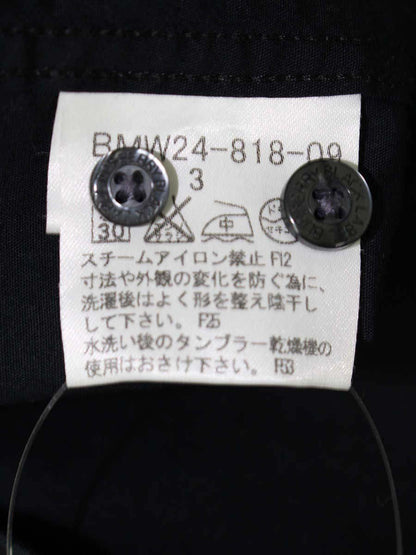 バーバリーブラックレーベル BMW24-818-09 シャツ 3 ブラック ブラウス コットン混 ITUFTTQABQSW 【SALE】
