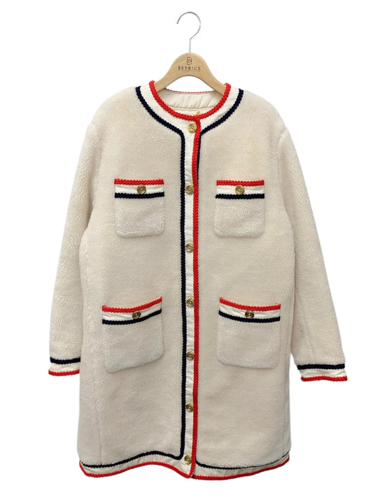 ミュベール MA233FC006 コート 40 アイボリー ボア 起毛 ITDCPH1UZ17K