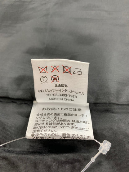 スーパービューティー ワンピース 38 ブラック フェイクレザー リボン レース IT6NETUNT2SY