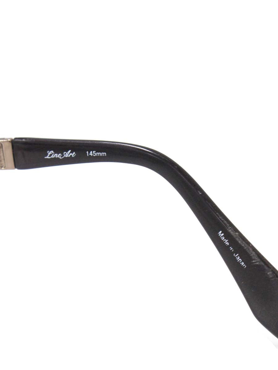 ラインアートシャルマン XL1422 メガネ ブラウン スクエア エクセレンスチタン IT2LX8T28EYC 【SALE】