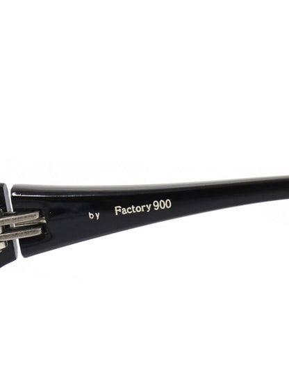 ファクトリー900 FA-213 メガネ ブラック ブローフレーム スクエア ITSP8H3PGYUM