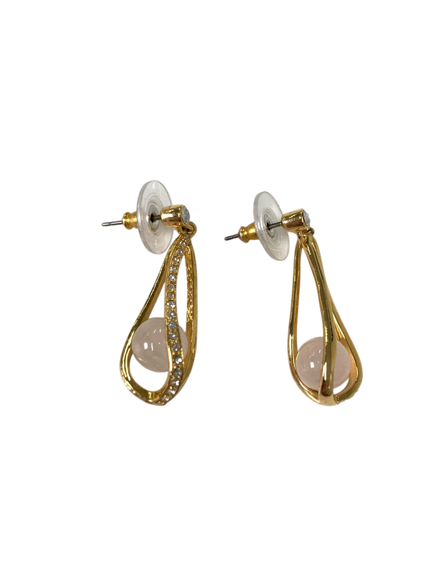 グロッセ イヤリング ゴールド ラインストーン フェイクパール ITMSICPIDJL2