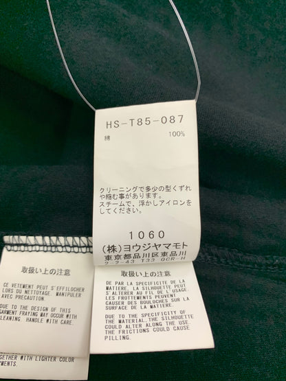 ヨウジヤマモトプールオム NOTCHED NECK POCKET T HS-T85-087 チュニック 3 ブラック IT75F5EJ5SZI