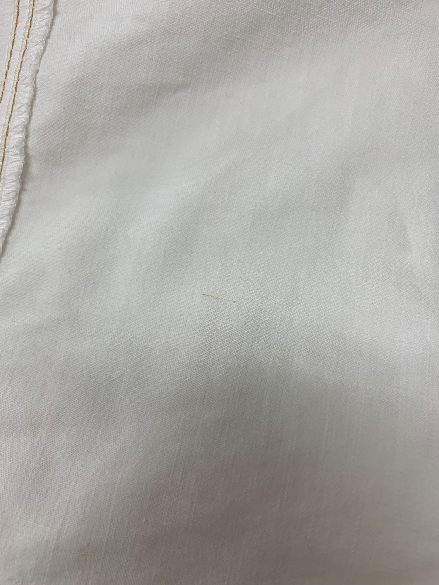 エムズグレイシー ノーカラーデニムジャケット 314318 36 ホワイト ITUHBZ08G166