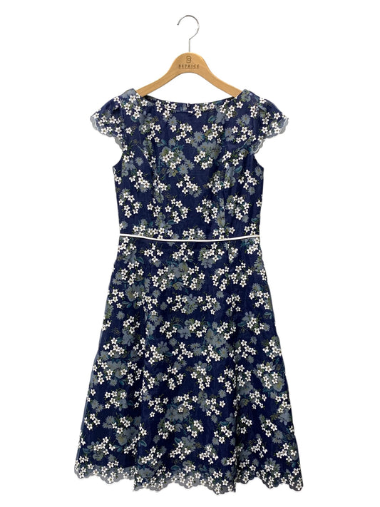 トッカ STARRY NIGHT スターリーナイト 受注生産品 OPTOIZ0900 ワンピース 2 ネイビー フラワーモチーフ 刺繍 ITLJTWN1SFIQ