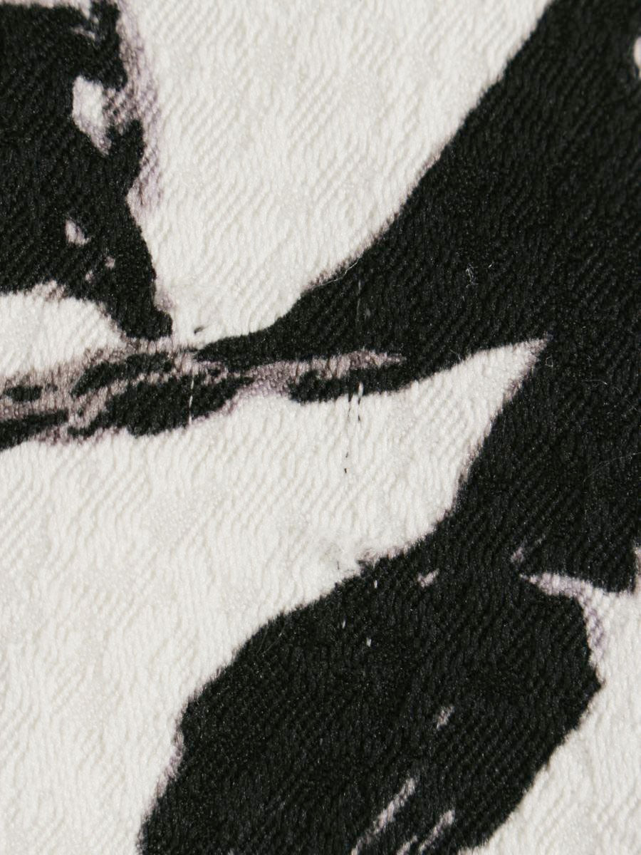 エムズグレイシー 0598 スカート 38 ホワイト フラワーモチーフ 水彩画風 ITAFOX8A7LQA