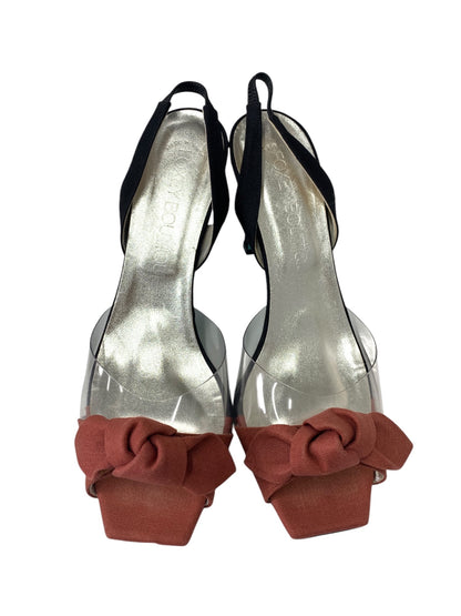 フォクシーブティック サンダル 34.5 ピンク リボン ITXSHZT61IHI 【SALE】