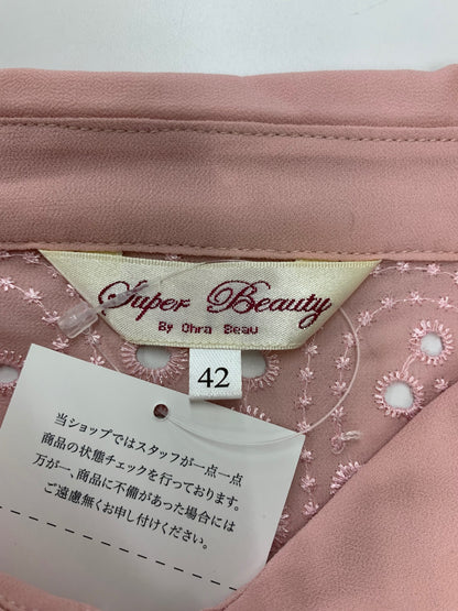 スーパービューティー ワンピース 42 ピンク カットワーク IT11GSP6TJQP