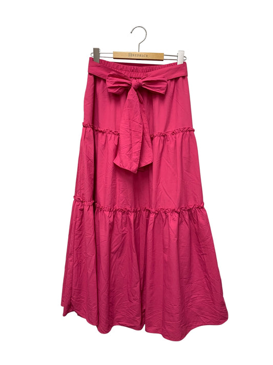 エムズグレイシー 417332 スカート 40 ピンク ティアードスカート ITCBX7IKC1AO