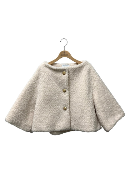 マーロンエノンフィ ボアジャケットコート  ME-24CCJ01 F アイボリー 25AW ITE6W9X9MRV4
