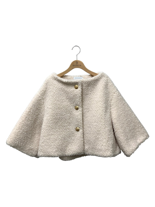 マーロンエノンフィ ボアジャケットコート  ME-24CCJ01 F アイボリー 25AW ITE6W9X9MRV4