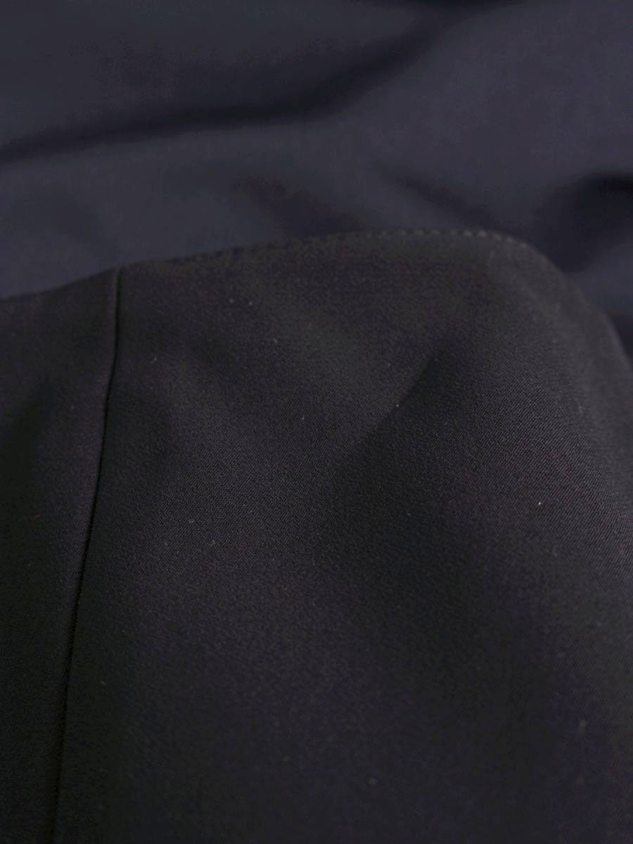フォクシーニューヨーク Skirt Midi Flare 34105 スカート 40 ネイビー ミディ フレア ITF5AUQQH5N4