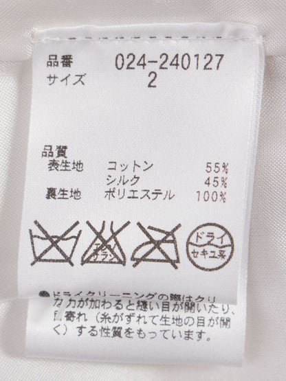 ケイトスペード 024-240127 ワンピース 2 ベージュ ノースリーブ IT0FUGUULTRK