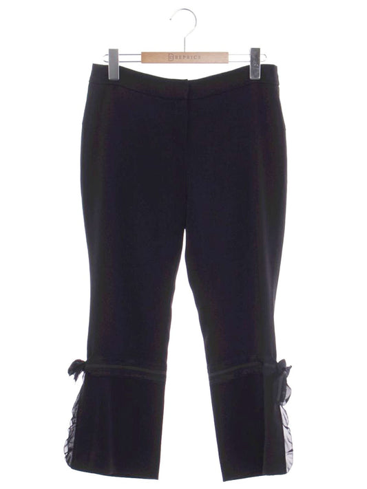 トゥービーシック UH444-200-09 パンツ 40 ブラック ストレッチ ITTEGRSMKJZS