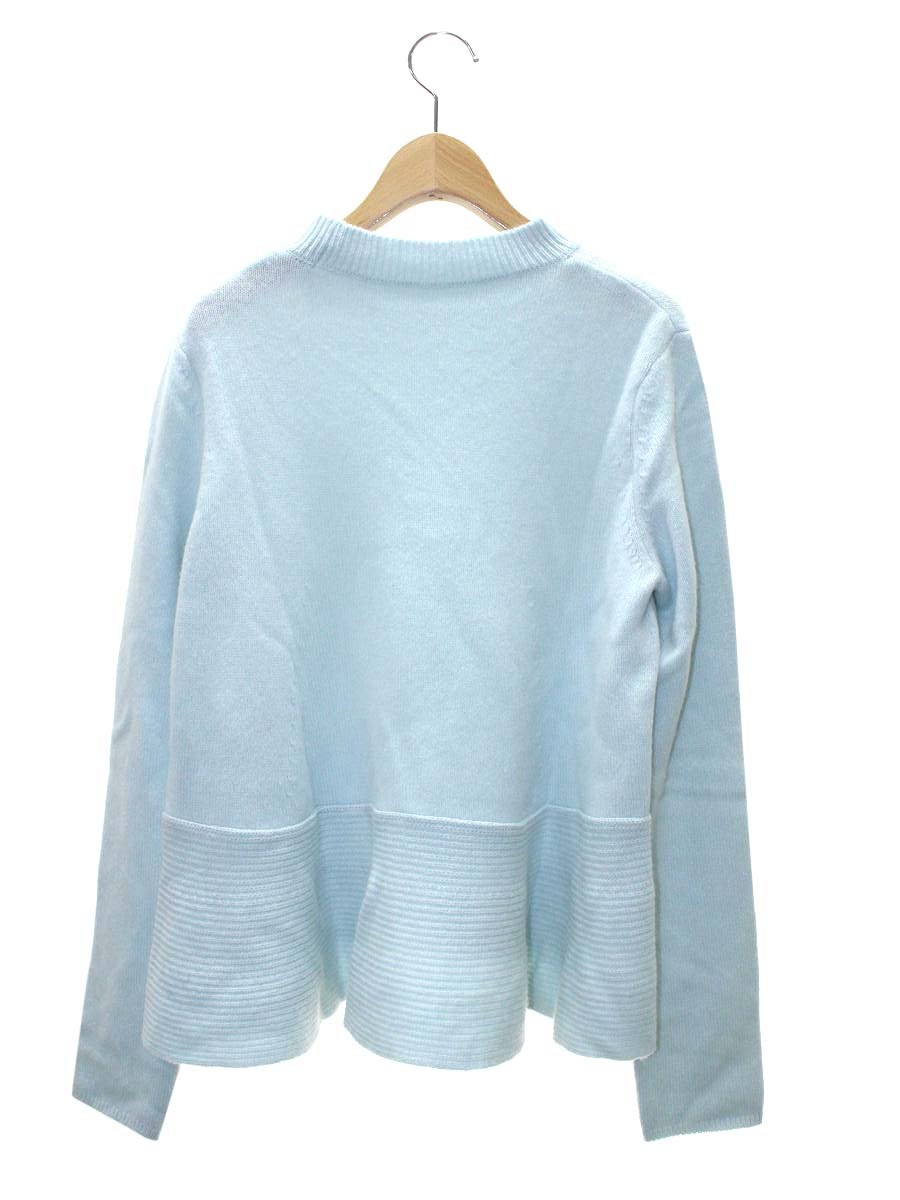 フォクシーニューヨーク collection Knit Tops 37439 ニットセーター 40 ブルー ITANXG5ESRKB