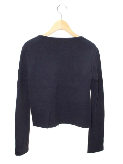 フォクシーブティック Knit Jacket Urban Standard 38054 ニットジャケット 38 ネイビー ITL79CJT8WGM