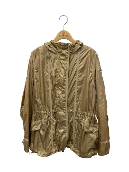 モンクレール ZOELIE 210934617005 ナイロンジャケット 0 ベージュ ダブルジップ スナップボタン ITM3YMCHDL28