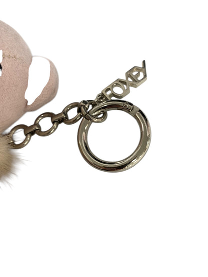 フォクシーブティック キーホルダー ピンク クマ カシミヤ ミンク 受注会ノベルティ ITKMRZONOL60