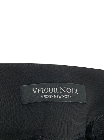 ベロアノワール by フォクシーニューヨーク MASQUERADE マスカレード 43888 パンツ 38 ブラック ベロア IT1N9EMG33NW
