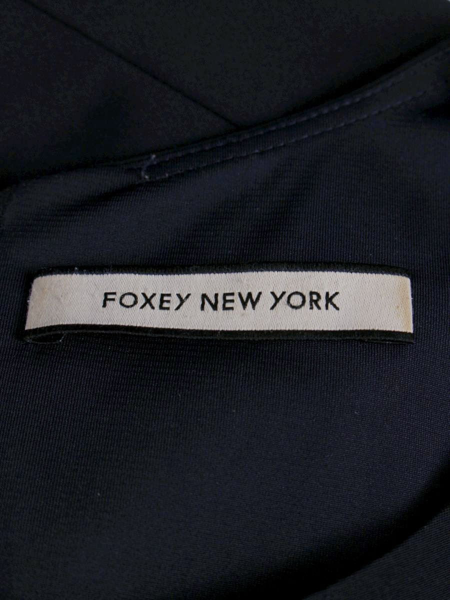 フォクシーニューヨーク ドレス 36461 ワンピース 42 ネイビー IT4S4DF7ACCE