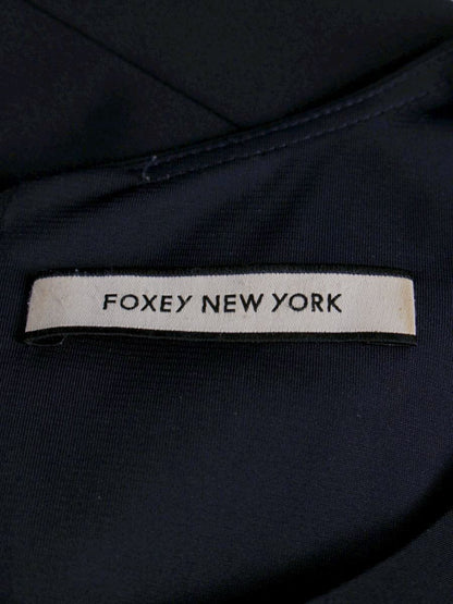 フォクシーニューヨーク ドレス 36461 ワンピース 42 ネイビー IT4S4DF7ACCE