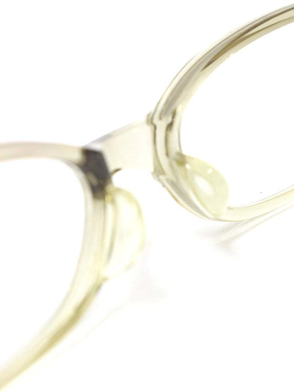 フォーナインズ E-16 メガネ カーキグリーン クリア フルリム スクエア ITSQ3BXQAN15