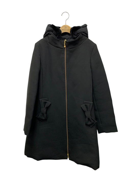 エムズグレイシー 919513 ダウンコート 40 ブラック ITA1XNI60CQO