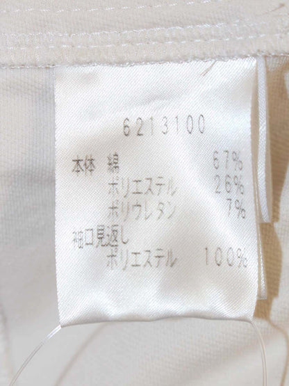 ルネ 6213100 ジャケット 36 アイボリー ストレッチ カメリアジップ ITIWKUPMZ1AG