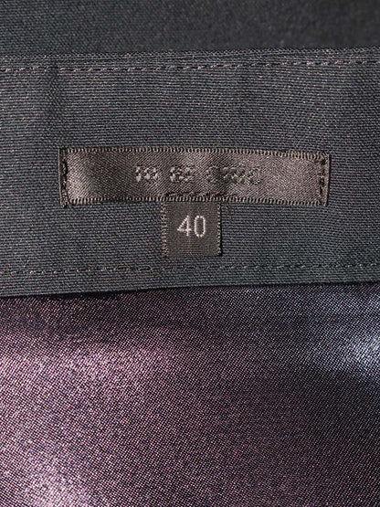 トゥービーシック W5S03-719-29 スカート 40 ネイビー プリーツ 切替 IT98KFQRHGEW 【SALE】