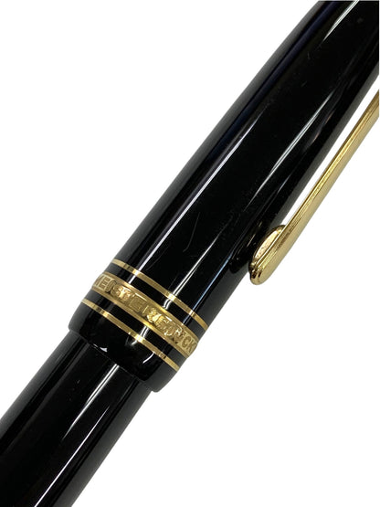 モンブラン 万年筆 旧マイスターシュテュック146 ブラック F 14K IT98D3L9UTD7