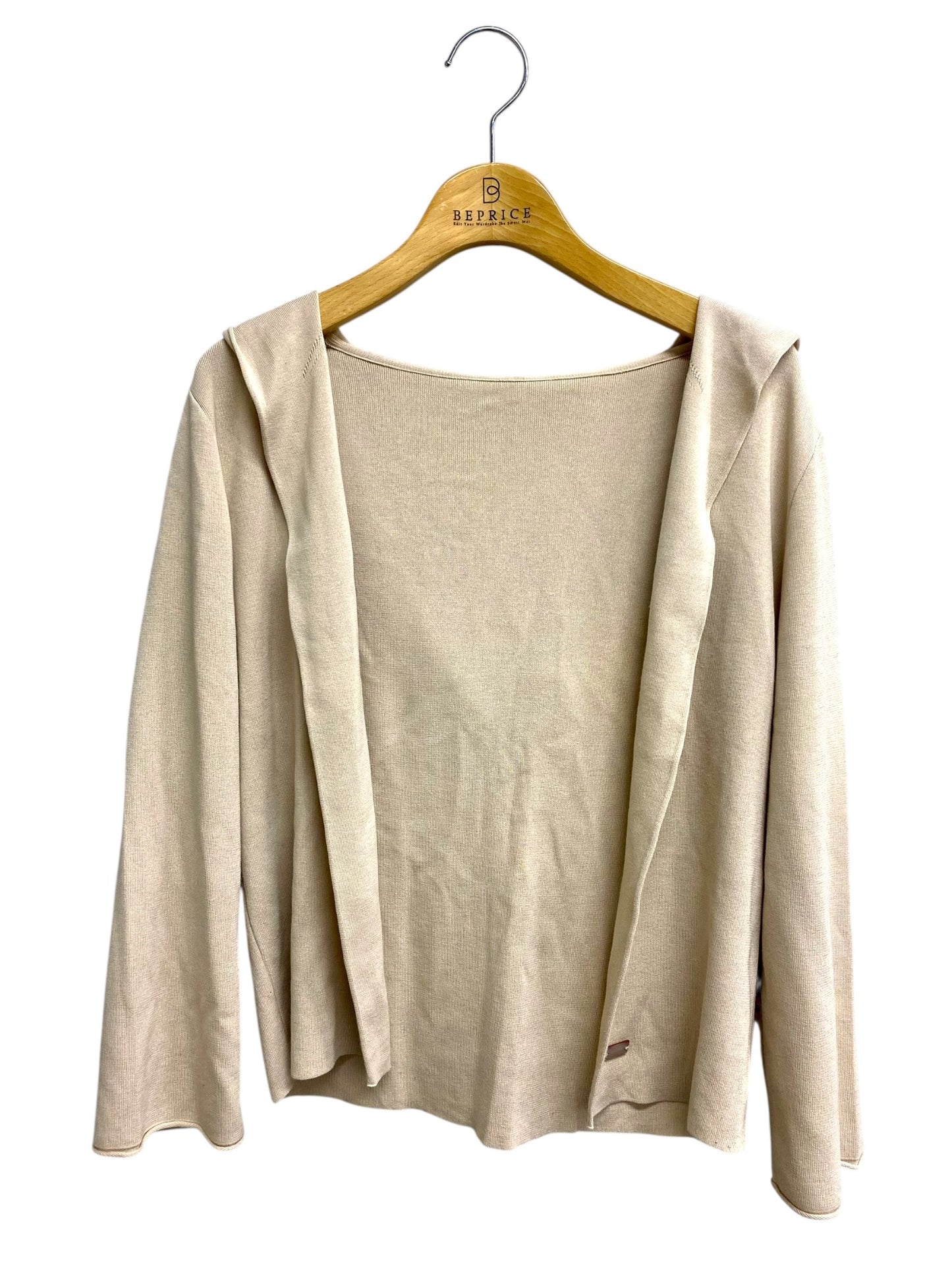 フォクシーブティック Cardigan Relax Houdie 37464 カーディガン 42 ベージュ ITE19F6I4JC4